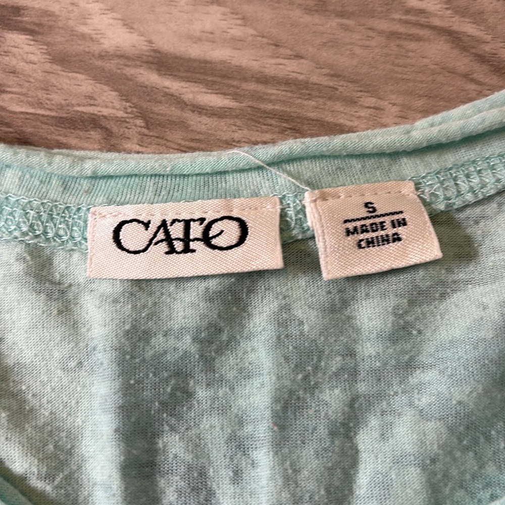 Teal Cato Women’s T-shirt - Picture 3 of 4